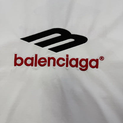 Balenciaga Long-Sleeve T-Shirt with Large Embroidered "M3M" Letter Logo