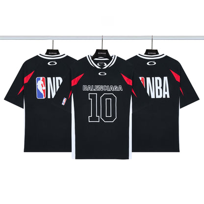 Balenciaga x NBA No. 10 Embroidered T-Shirt