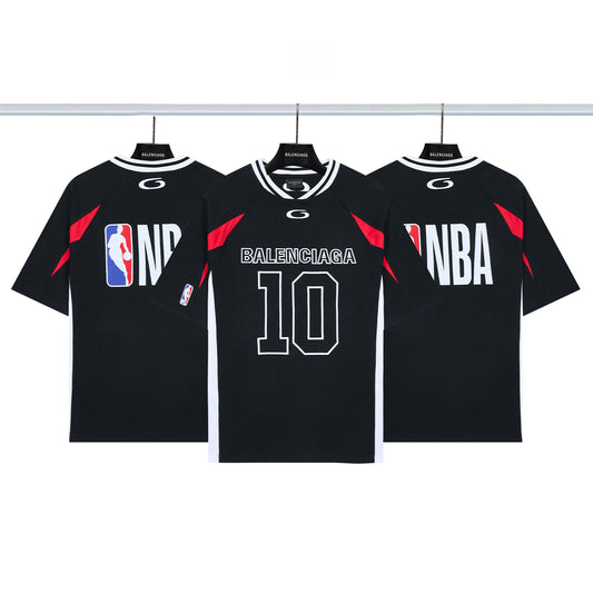 Balenciaga x NBA No. 10 Embroidered T-Shirt