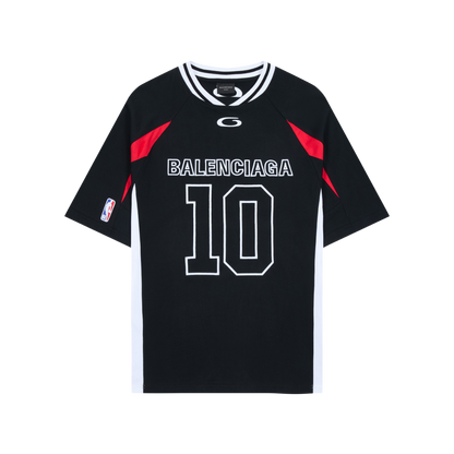 Balenciaga x NBA No. 10 Embroidered T-Shirt