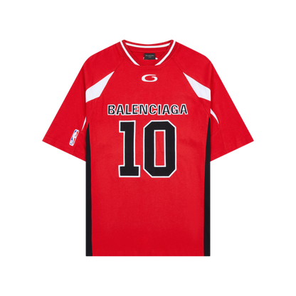Balenciaga x NBA No. 10 Embroidered T-Shirt