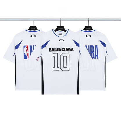 Balenciaga x NBA No. 10 Embroidered T-Shirt