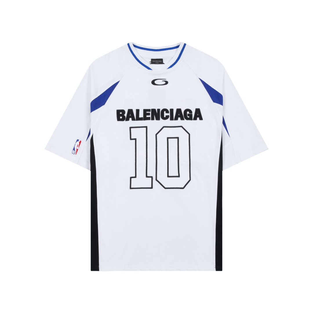 Balenciaga x NBA No. 10 Embroidered T-Shirt