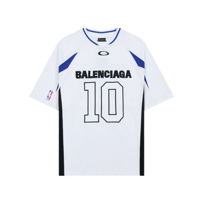 Balenciaga x NBA No. 10 Embroidered T-Shirt