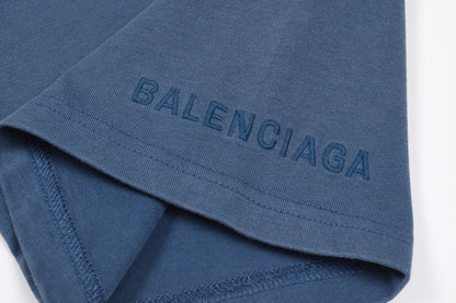Balenciaga star-print embroidered short-sleeved T-shirt