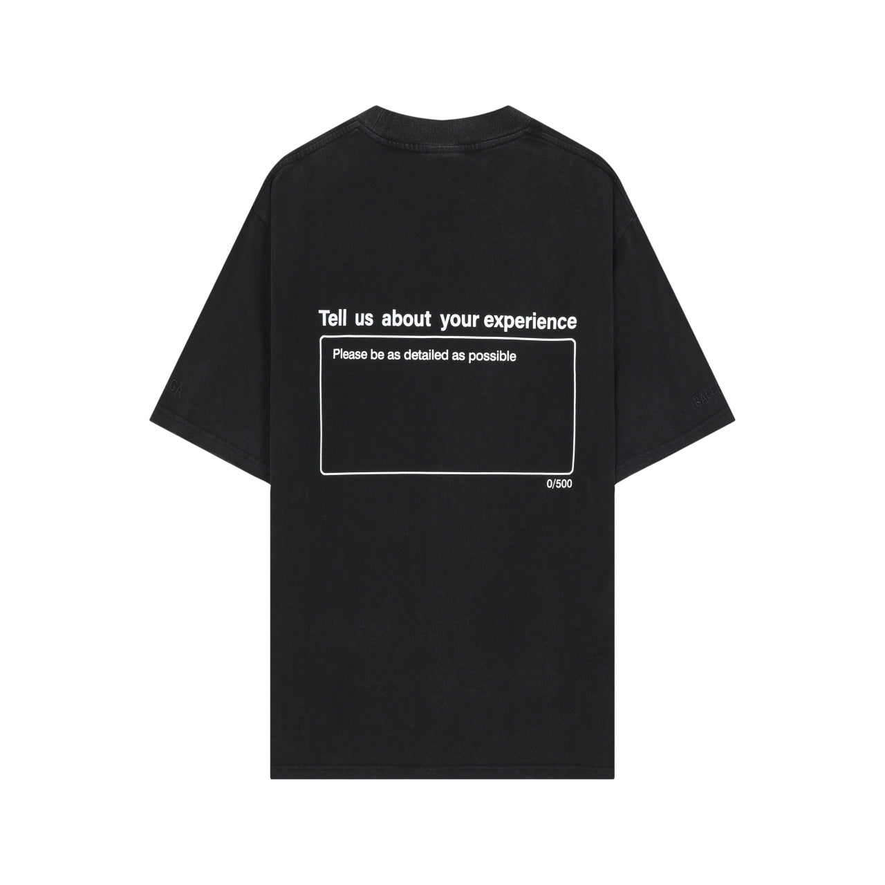 Balenciaga star-print embroidered short-sleeved T-shirt